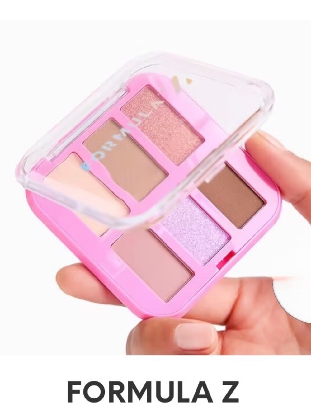 Formula Z Pink Eyeshadow Quad — Soft Matte & Shimmer Pinks